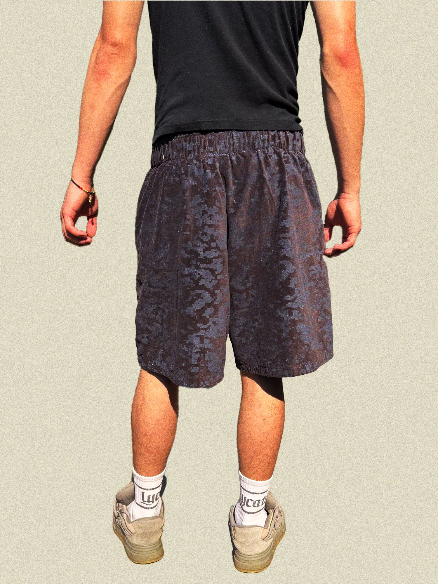 Purple Velvet Sweatshorts — 2. kép