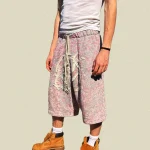 Pink DDPat - Grey Sweatshorts — 1. kép