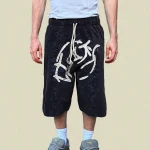 Purple Velvet Sweatshorts #2 — 1. kép