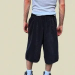 Purple Velvet Sweatshorts #2 — 2. kép